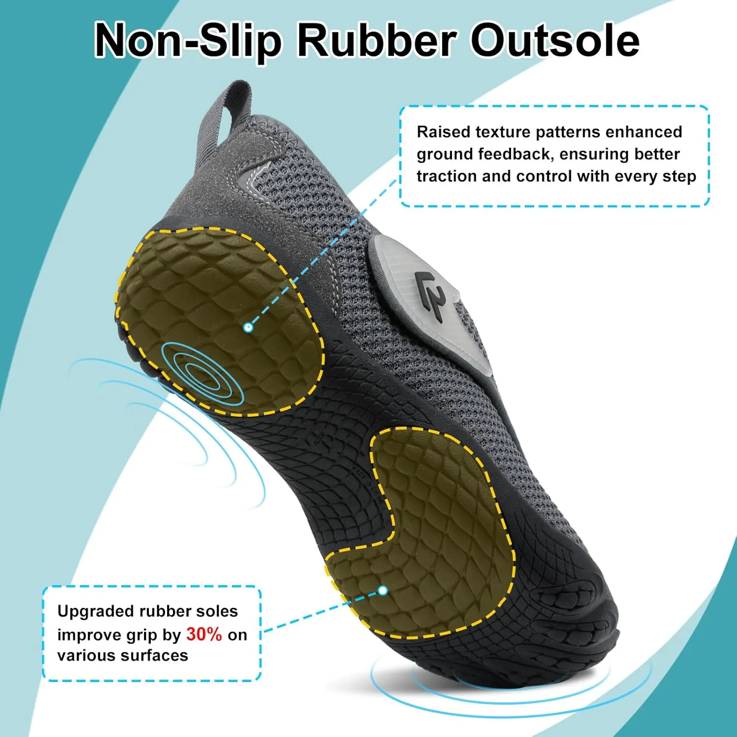relxfeet Walking Shoes Women Men Wide Diabetic Shoes Adjustable Barefoot Shoes Zero Drop Lightweight Sneakers for Edema Swollen Feet Size 4-13