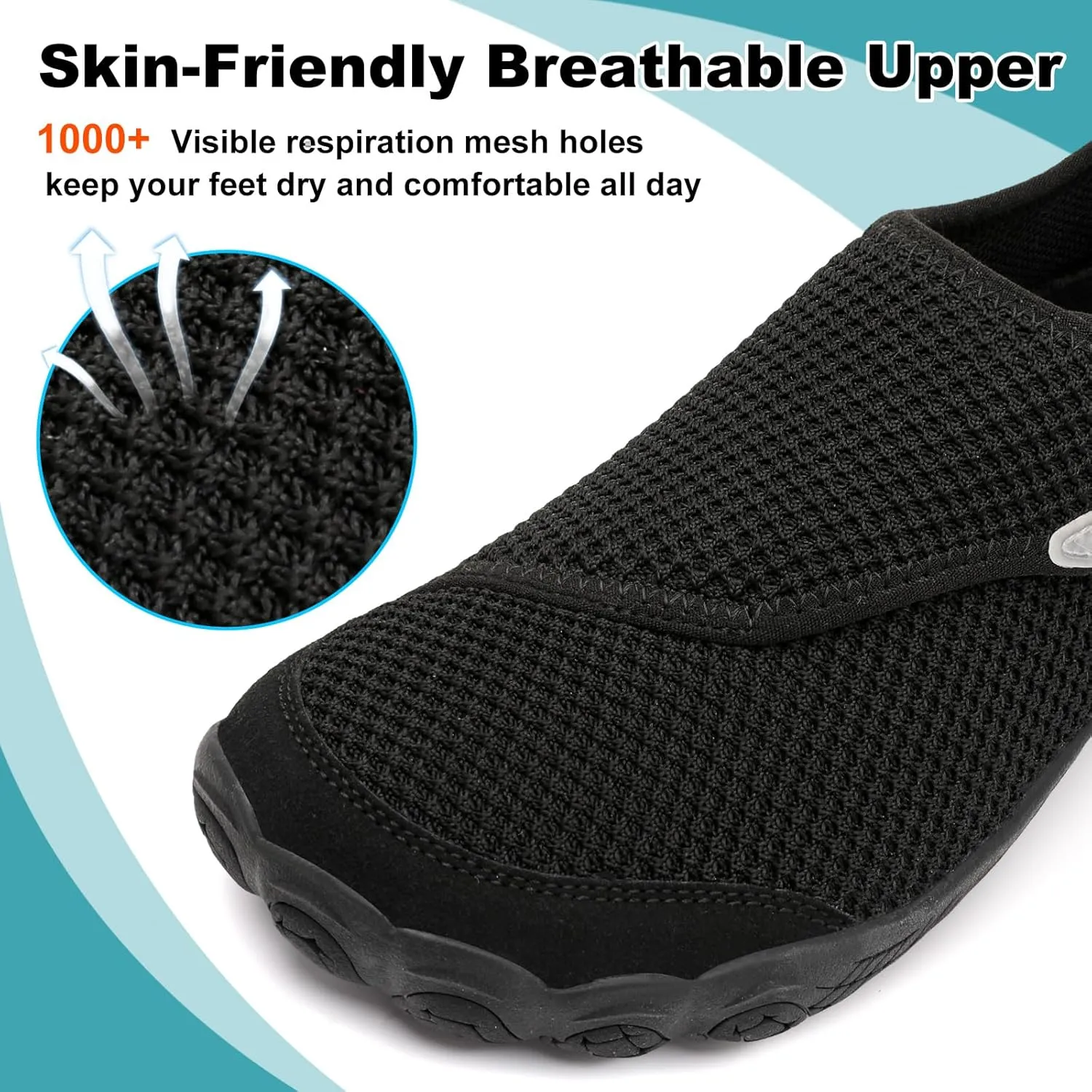 relxfeet Walking Shoes Women Men Wide Diabetic Shoes Adjustable Barefoot Shoes Zero Drop Lightweight Sneakers for Edema Swollen Feet Size 4-13
