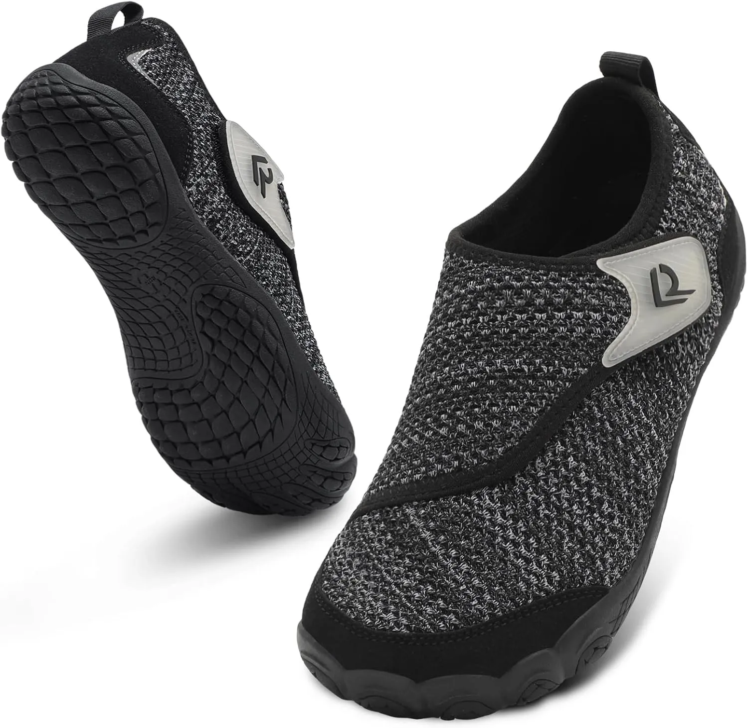relxfeet Walking Shoes Women Men Wide Diabetic Shoes Adjustable Barefoot Shoes Zero Drop Lightweight Sneakers for Edema Swollen Feet Size 4-13