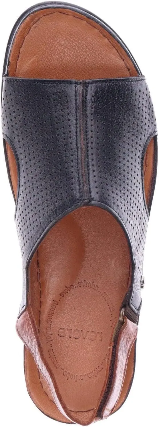 Revere Tivoli Women's Back Strap Sandal - Stylish Leather Sandals with Adjustable Straps and Arch Support