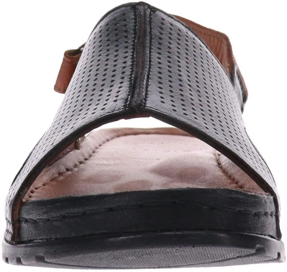 Revere Tivoli Women's Back Strap Sandal - Stylish Leather Sandals with Adjustable Straps and Arch Support