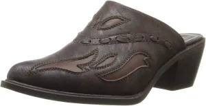 ROPER Womens Beth Mules Flats Casual - Brown - Size 9.5 M