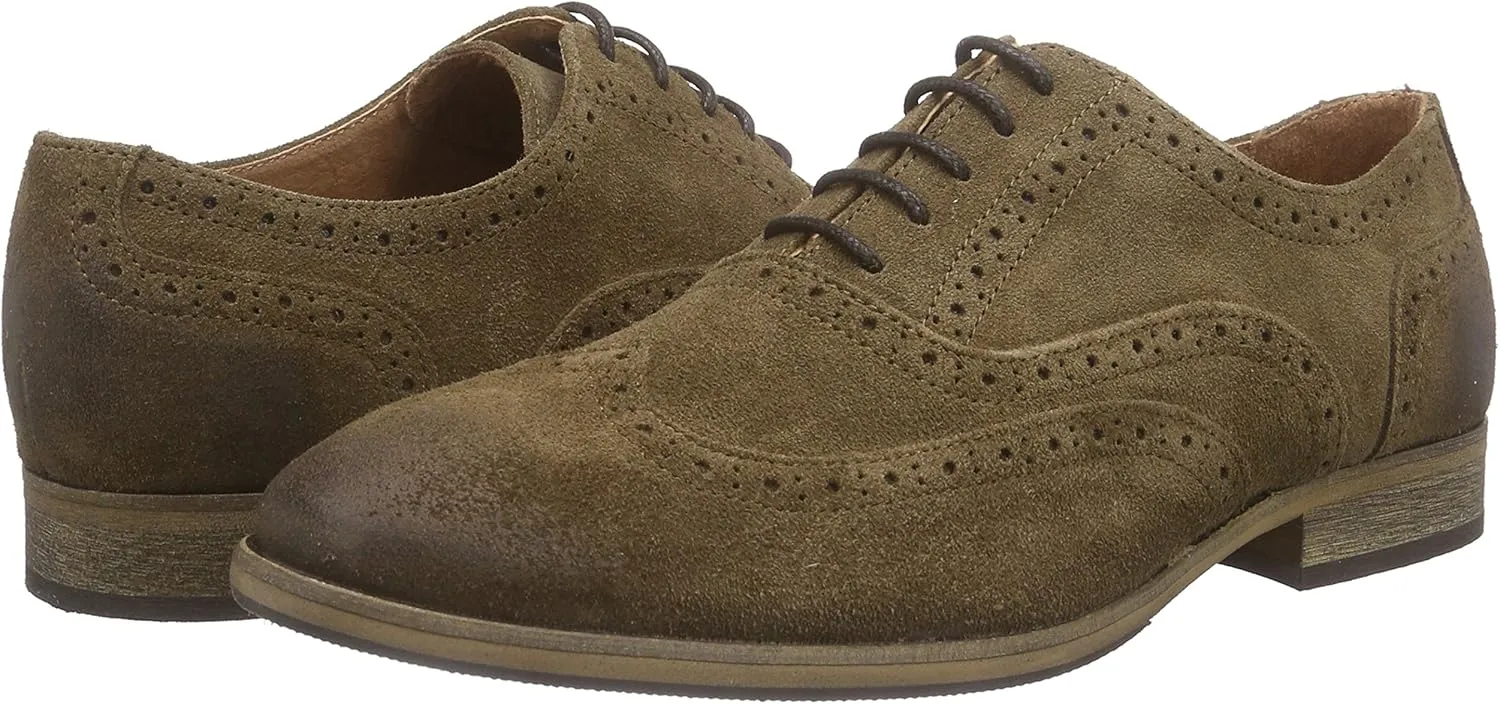 SELECTED Men's Brogue Lace Up Loafers