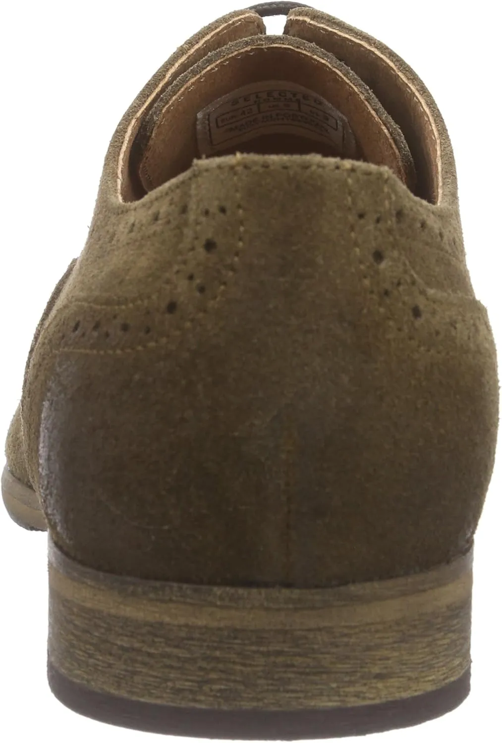 SELECTED Men's Brogue Lace Up Loafers