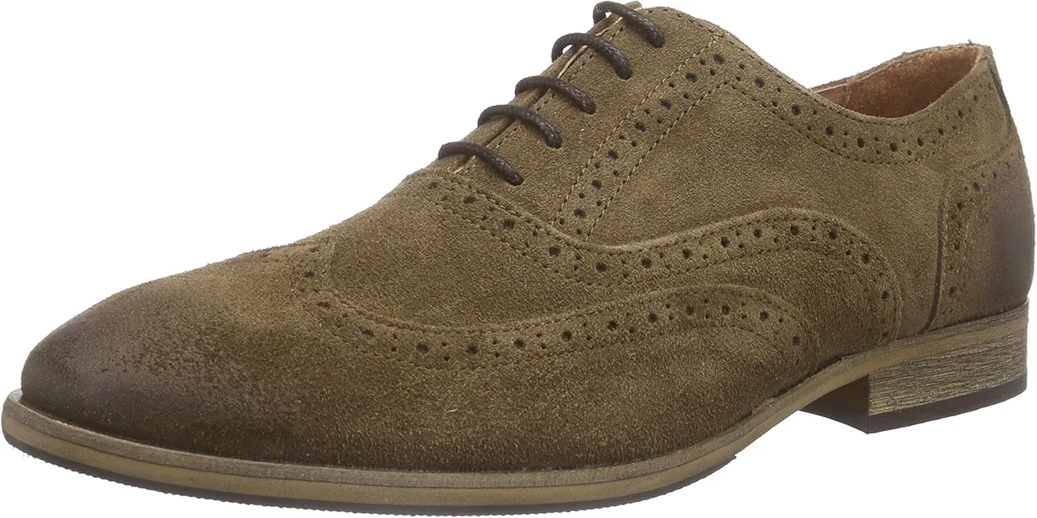 SELECTED Men's Brogue Lace Up Loafers