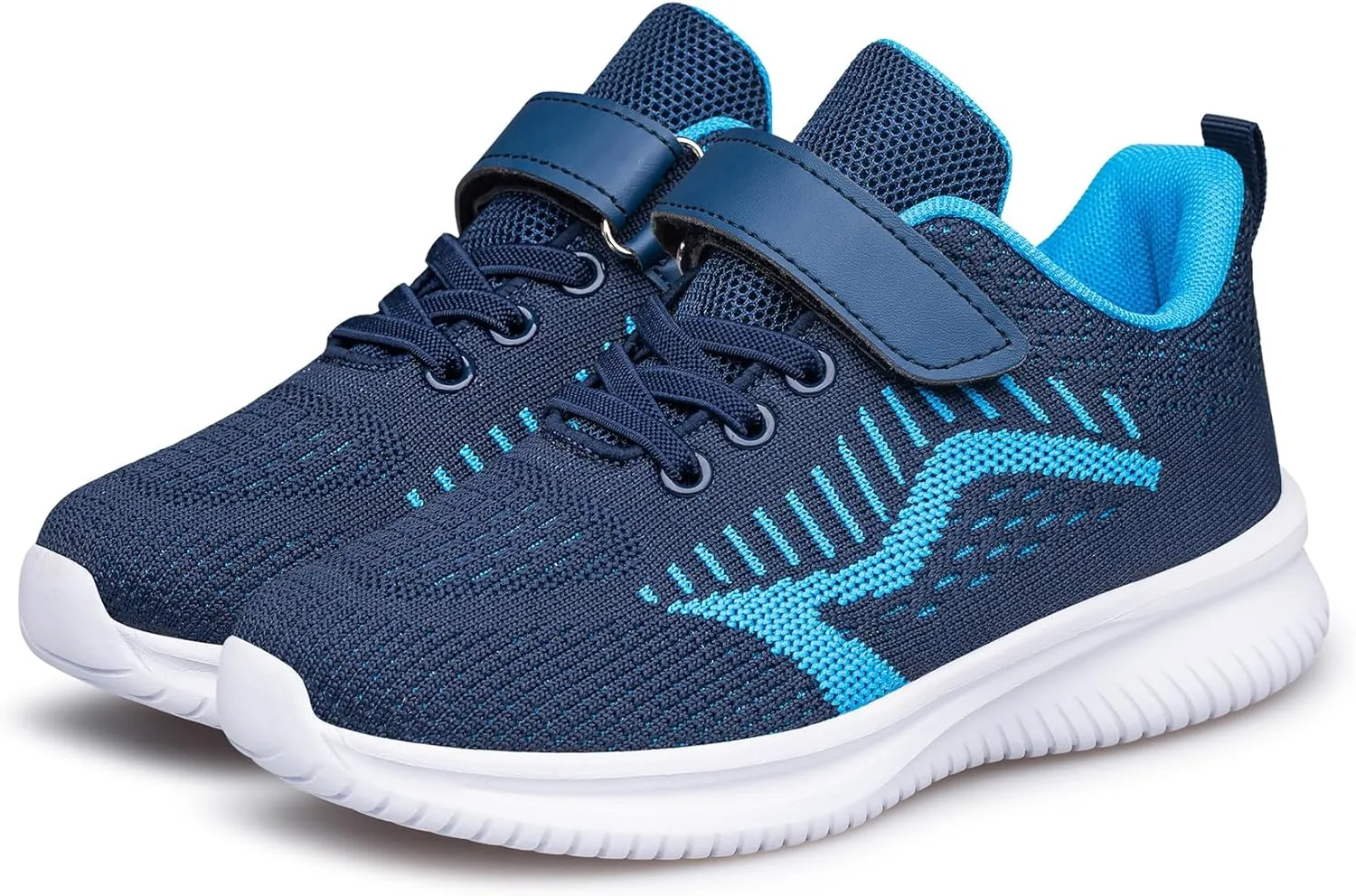 SILLENORTH Boys Girls Sneakers Slip on Lightweight Breathable Kids Running Walking Shoes for Toddler/Little Kid/Big Kid