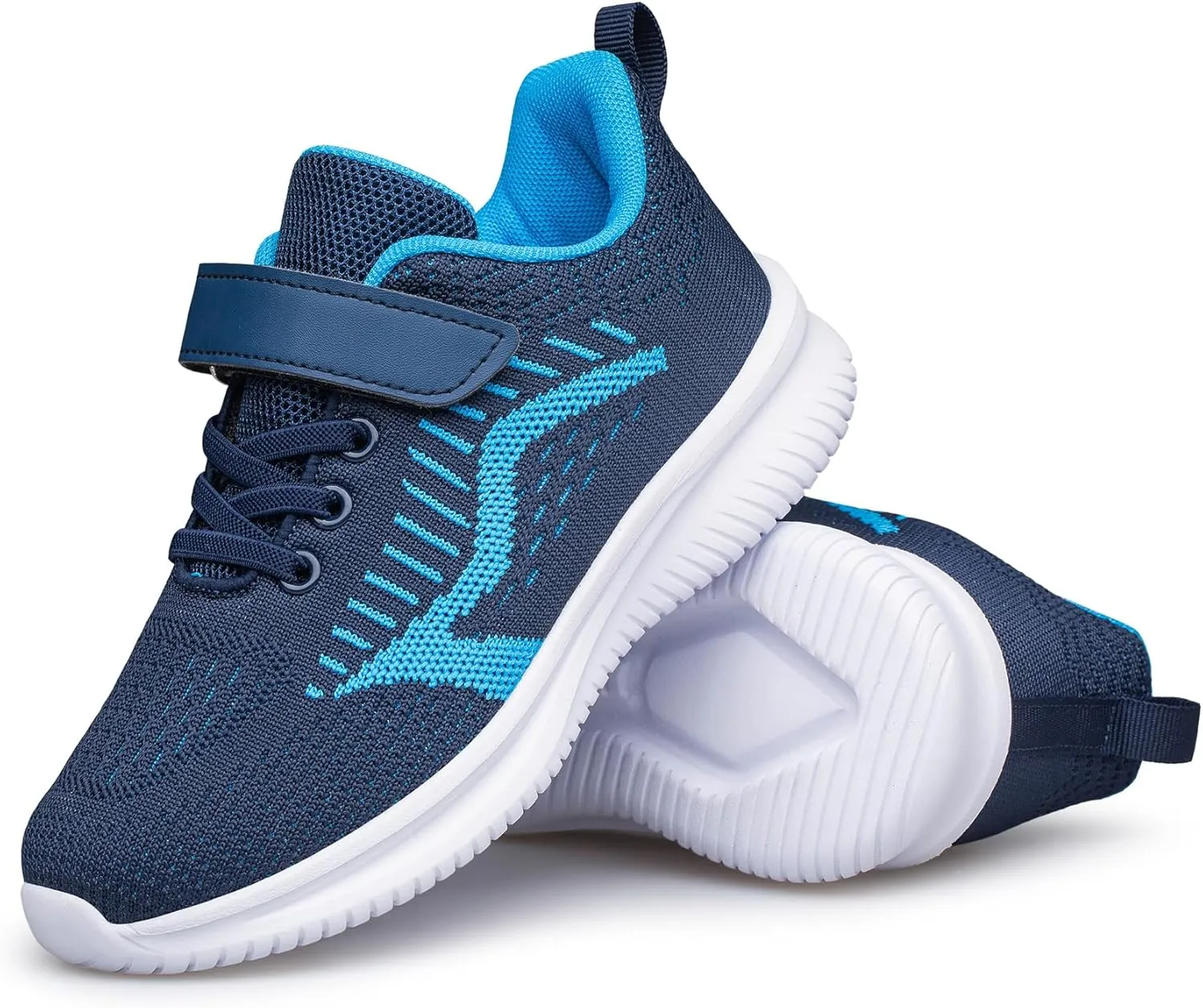 SILLENORTH Boys Girls Sneakers Slip on Lightweight Breathable Kids Running Walking Shoes for Toddler/Little Kid/Big Kid