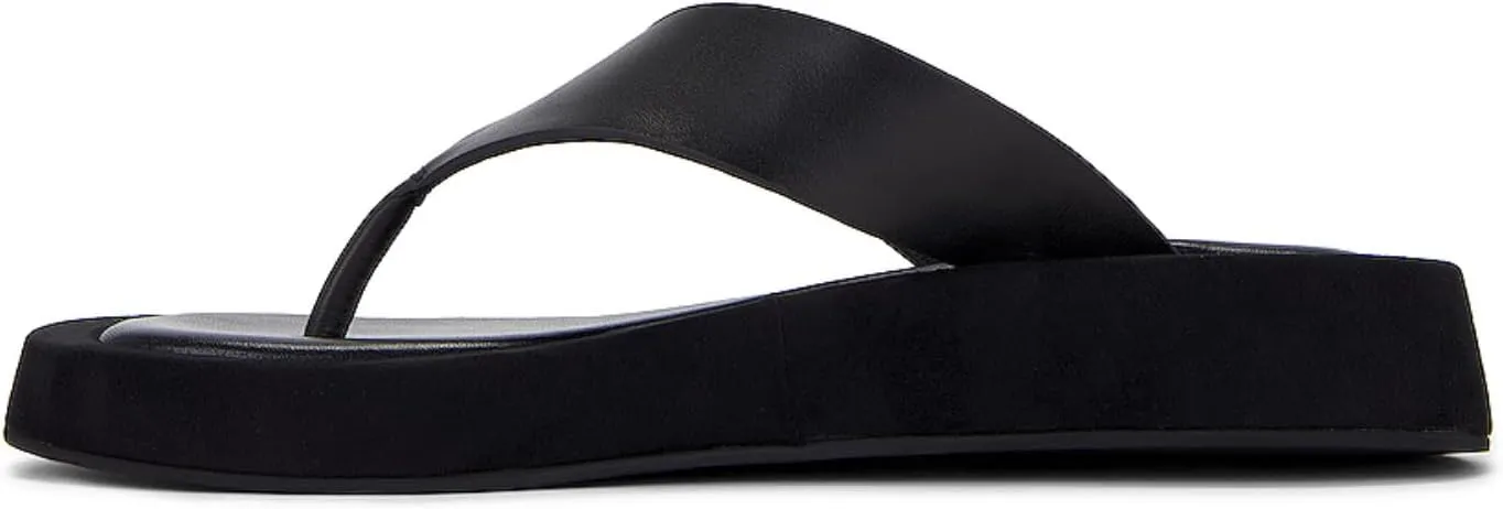 Slip on Flip Flops Slides for Women Casual Thongs Platform Sandals Summer Beach Shoes