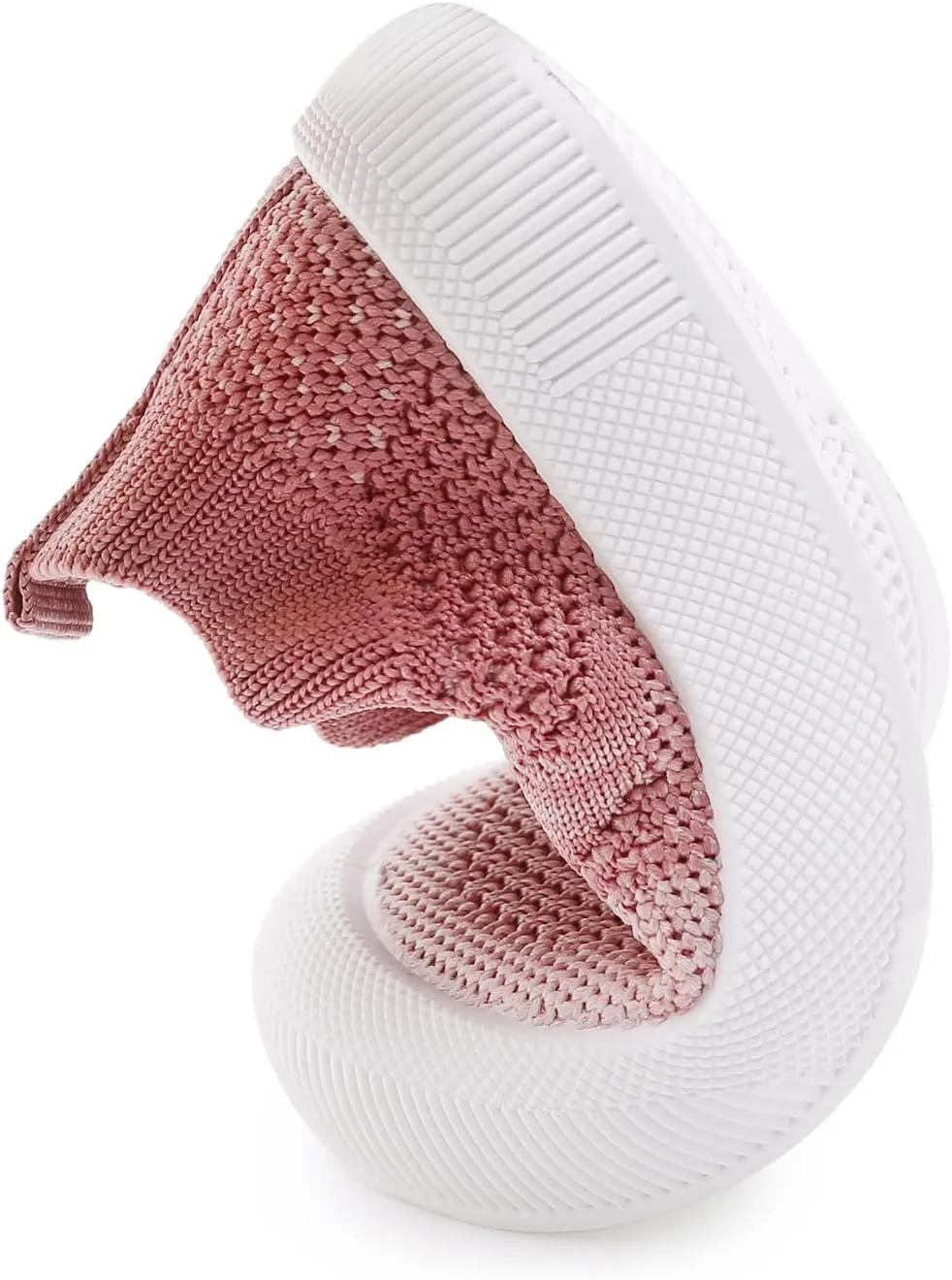 SOFMUO Baby Boys Girls Toddler Sneakers Kids Lightweight Knit Walking Shoes Mesh Breathable Tennis Trainers Shoe 1-3 Yrs…
