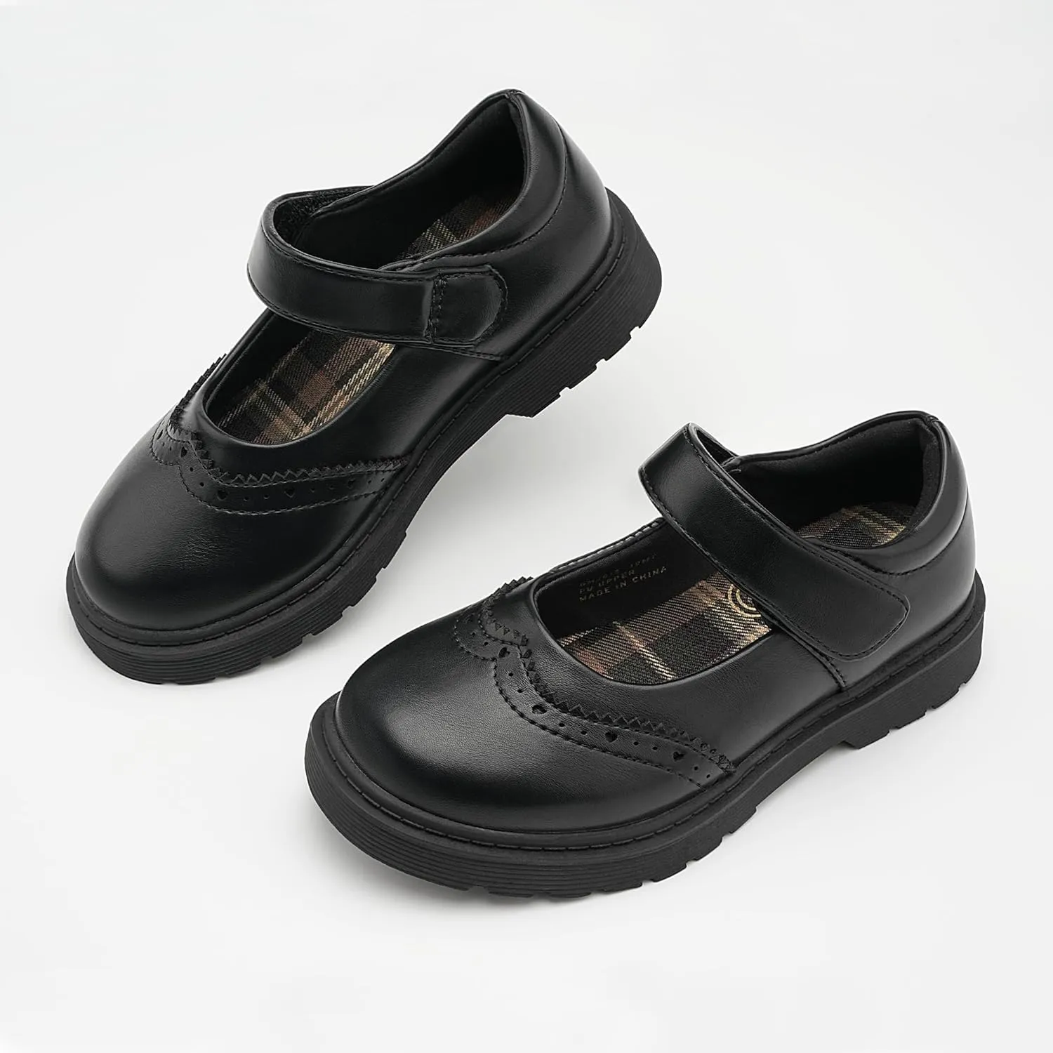 Stelle Girls School Mary Janes Uniform Shoes Flats Dress Shoes Chunky Loafers Oxfords (Little/Big Kids)