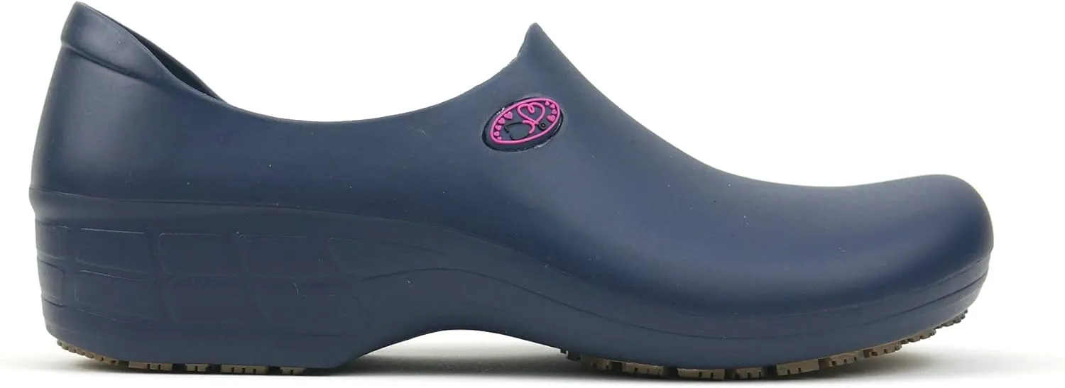 Sticky Nursing Shoes Women - Chefs - Kitchen - Nurses - Clogs for Work - Waterproof Non Slip
