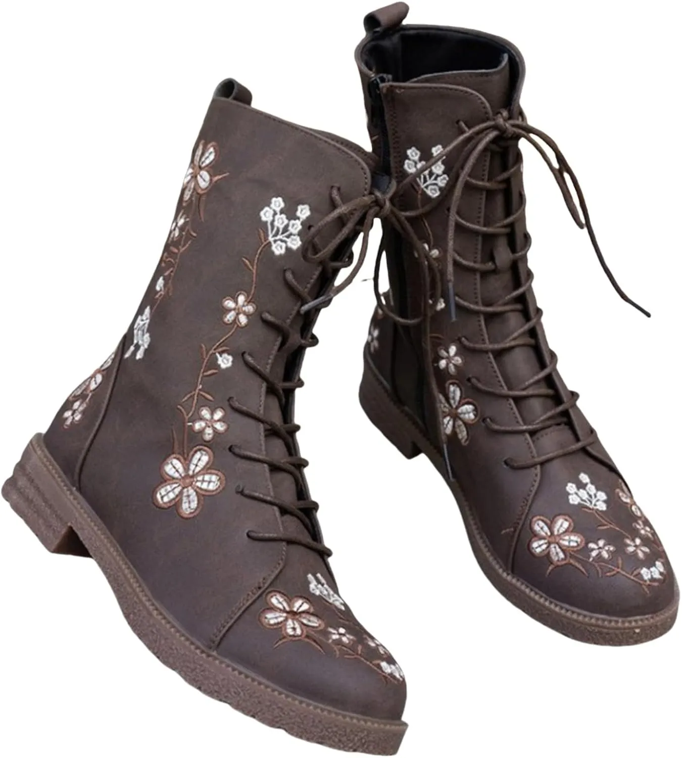 Suede over The Knee Boots for Women Wide Calf Boots Both Fashionable And Warm Womens Boots Mid Calf High Heel