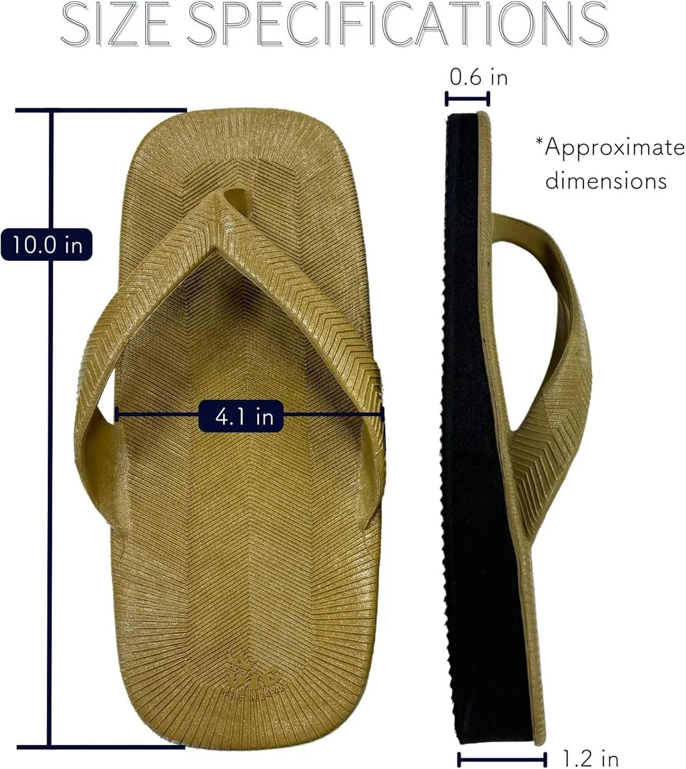 Traditional Japanese sandal Setta V.I.C × Shigi 603 Injection upper Sponge sole Fitting sandal Thong sandal Zori Men’s
