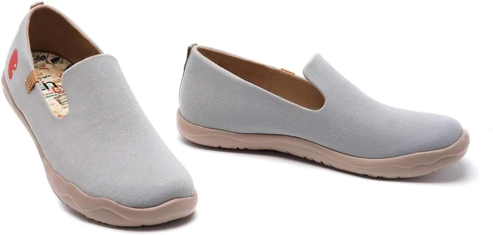 UIN Men's Slip Ons Color Loafers Canvas Lightweight Sneakers Walking Casual Art Painted Travel Shoes