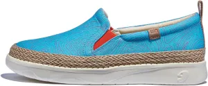UIN Women's Art Painted Loafers Slip On Casual Travel Shoes Lightweight Comfort Walking Fashion Sneaker Tarragona Series