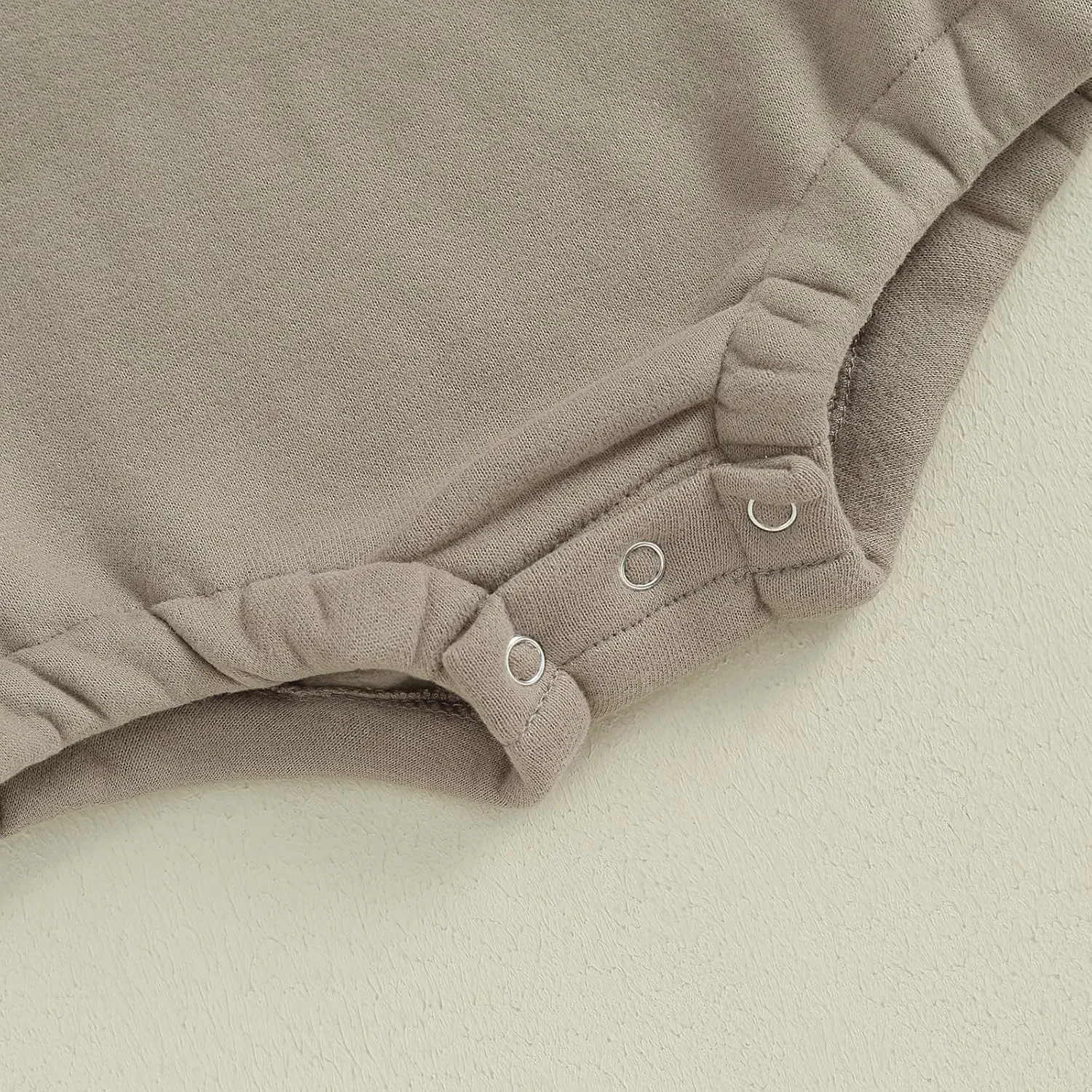 VISGOGO Newborn Infant Baby Boy Girls Oversized Romper Little Dude Sweater Onesie Coming Home Outfit Neutral Clothes