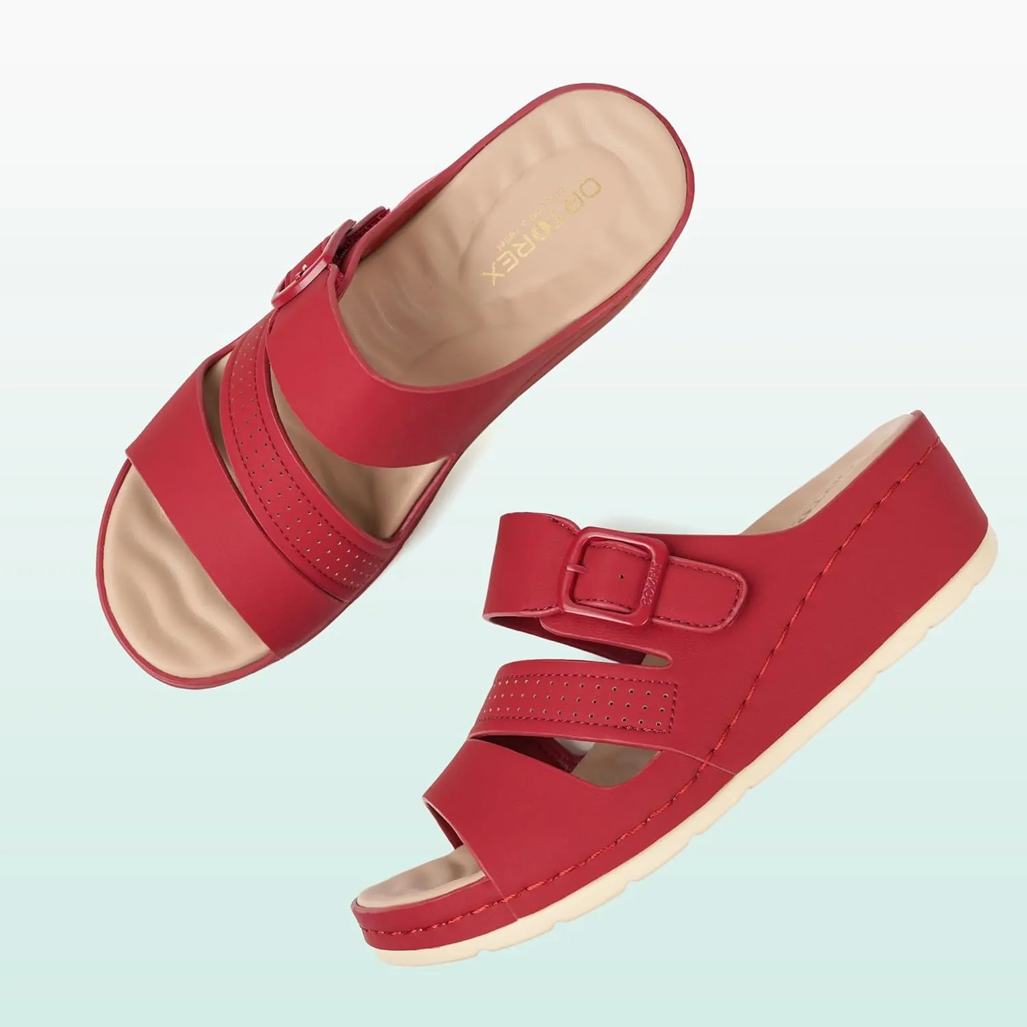 Women Arch Orthotic Support Comfort Slides Orthopedic Sandals