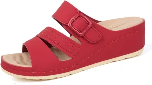 Women Arch Orthotic Support Comfort Slides Orthopedic Sandals