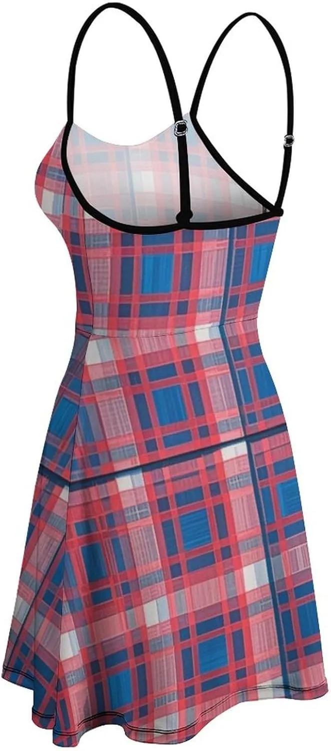 Women Girls 2025 Summer Swing Dress for Party Beach Date