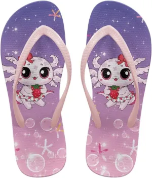Women's Beach Sandals Non-Slip Quick-Dry Flip Flops Indoor Outdoor Slides Slipper for Shower Spa Pool & Summer Use Pink Strap Size 5.5-9.5
