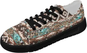 Women's Casual Canvas Sneakers Comfortable Low Top Walking Shoes Classic Lightweight Tennis Shoes Fashion Sneakers