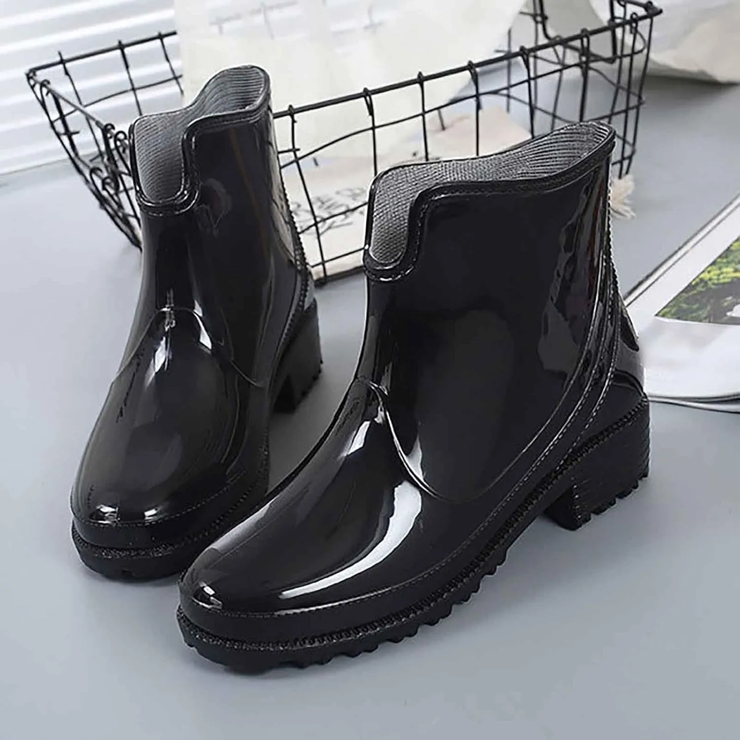 Women's Classic Rain Boot Women Boots Wedge