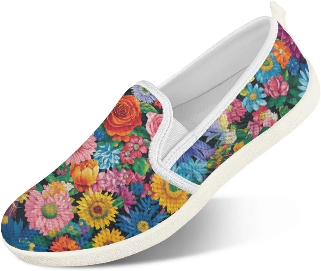Women's Fashion Sneakers Casual Slip On Tennis Shoes Arch Support Walking Shoes for Women