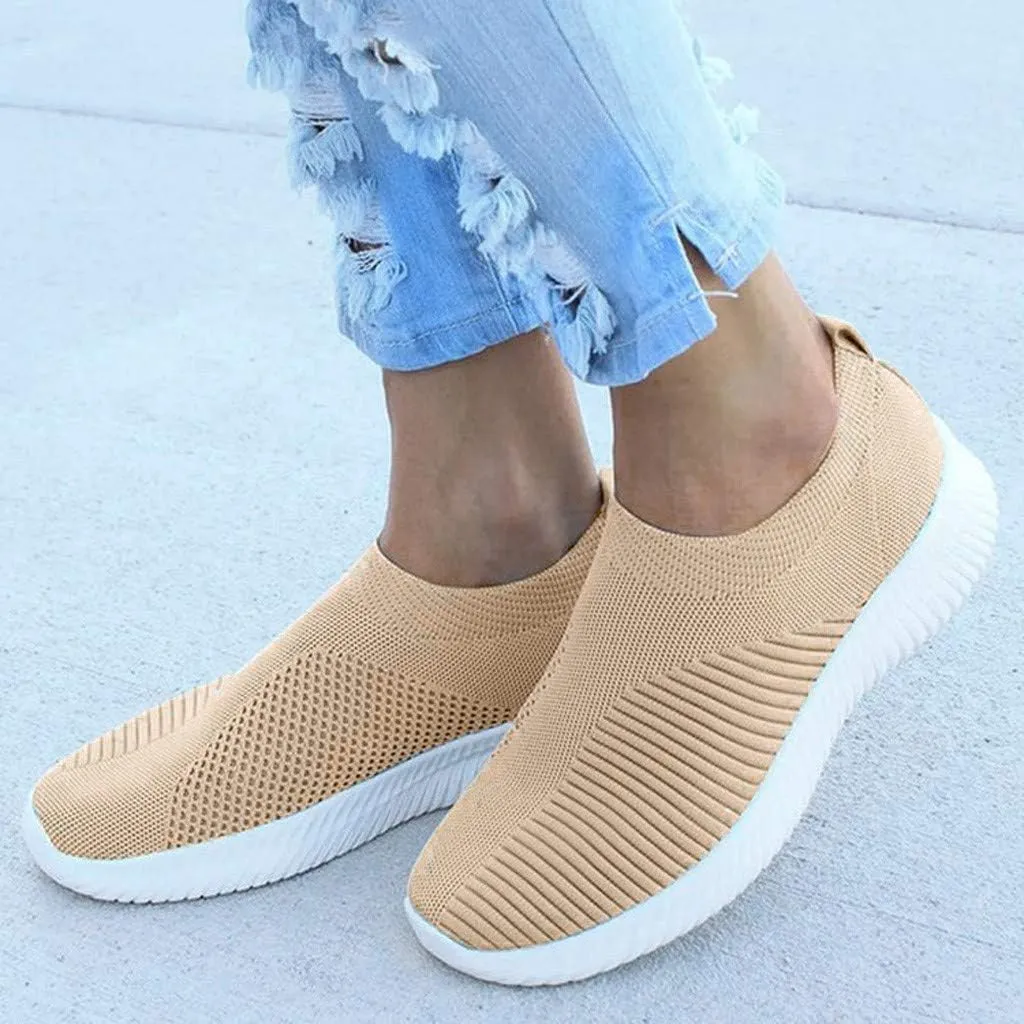 Womens Running Shoes Lightweight Tennis Shoes Non Slip Mens Casual Shoes Mesh Dressy Casual Shoes Dress Sneakers Slip On Tennis Shoe Casual Loafers