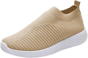 Womens Running Shoes Lightweight Tennis Shoes Non Slip Mens Casual Shoes Mesh Dressy Casual Shoes Dress Sneakers Slip On Tennis Shoe Casual Loafers