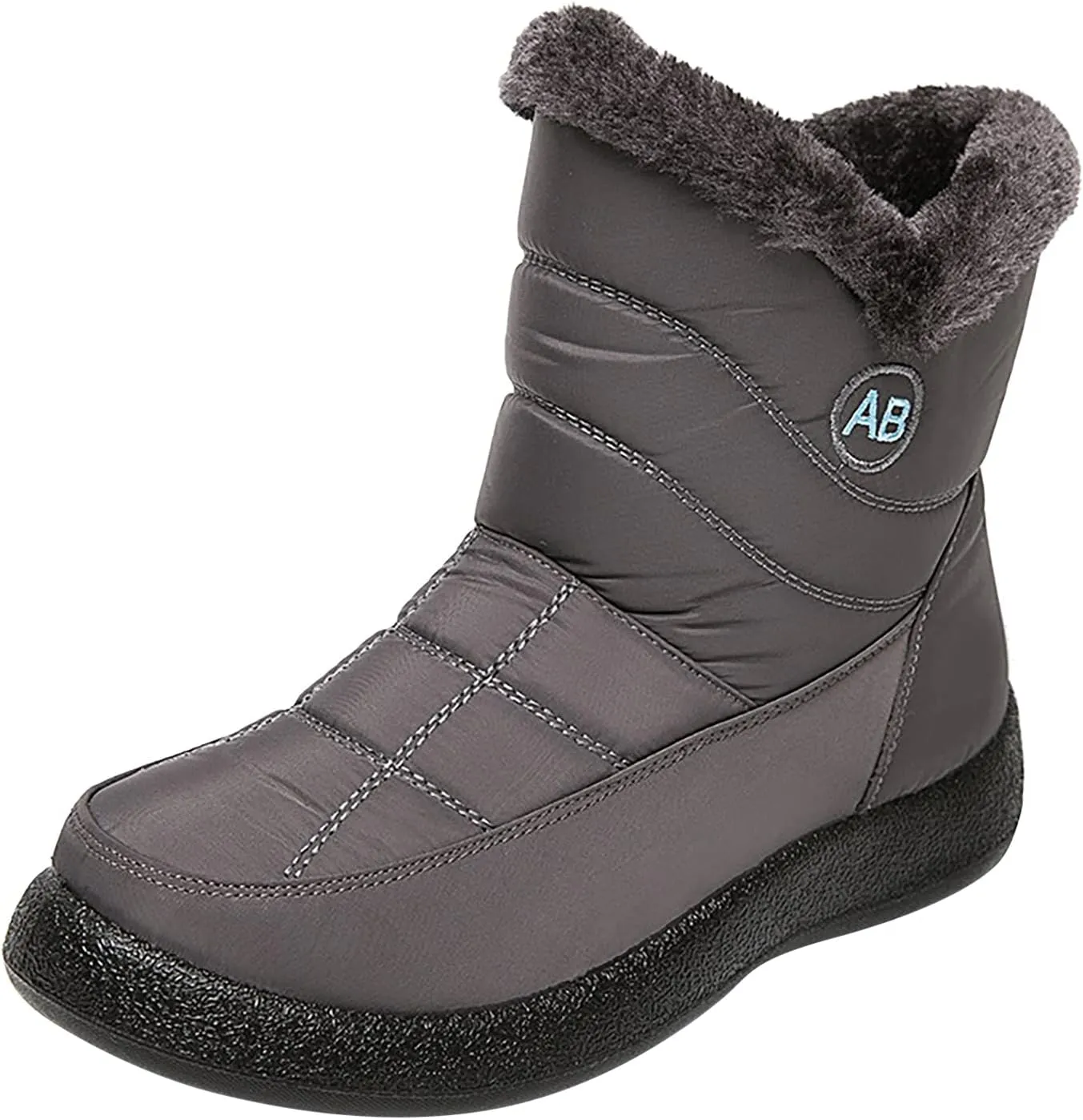 Womens Snow Boots Winter Boots for Women Waterproof Snow Winter Short Boots for Women Outdoor Flat Boots Keep Warm