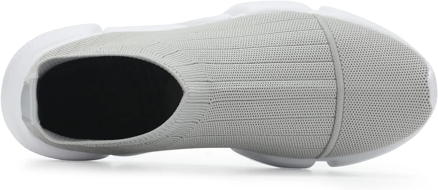 Womens Socks Sneakers,Fashion Casual Shoes for Women,Lightweight Breathable Sneakers,Slip On No Laces Shoes