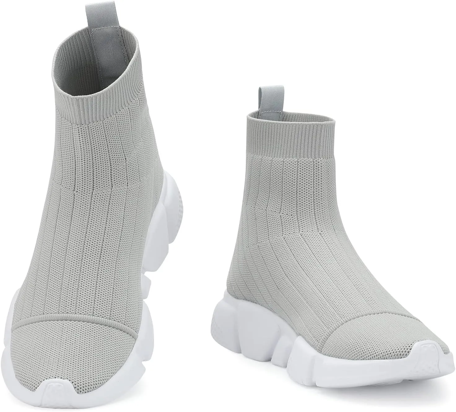 Womens Socks Sneakers,Fashion Casual Shoes for Women,Lightweight Breathable Sneakers,Slip On No Laces Shoes