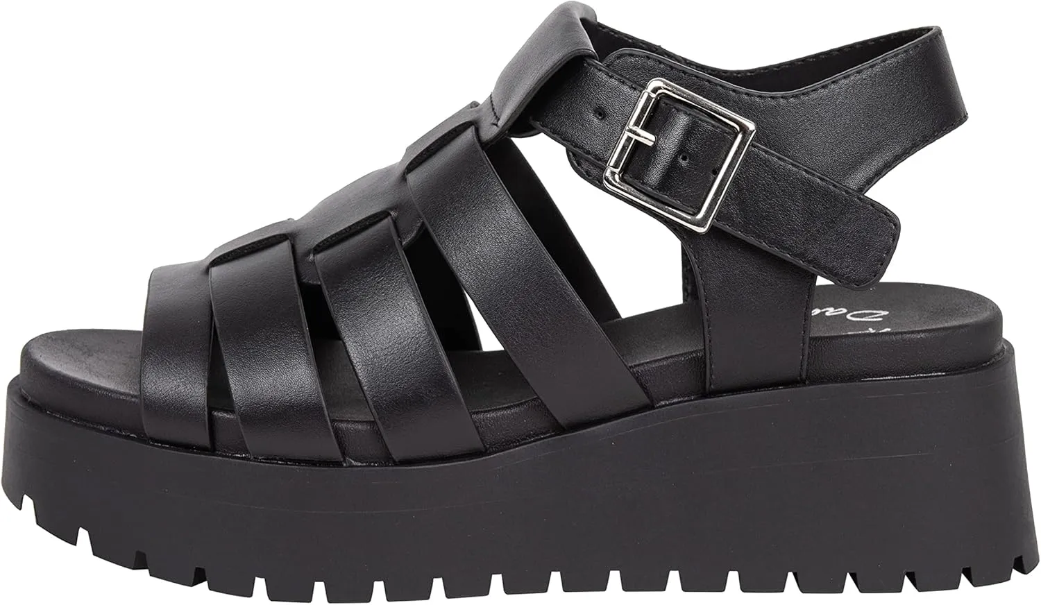 Women's Strappy Chunky Platform Sandals - Fashion Gladiator Sandals with Adjustable Buckle KAROL