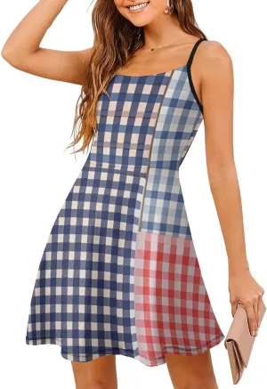 Women's Summer Casual Bodycon Cami Dress for Party Beach Date