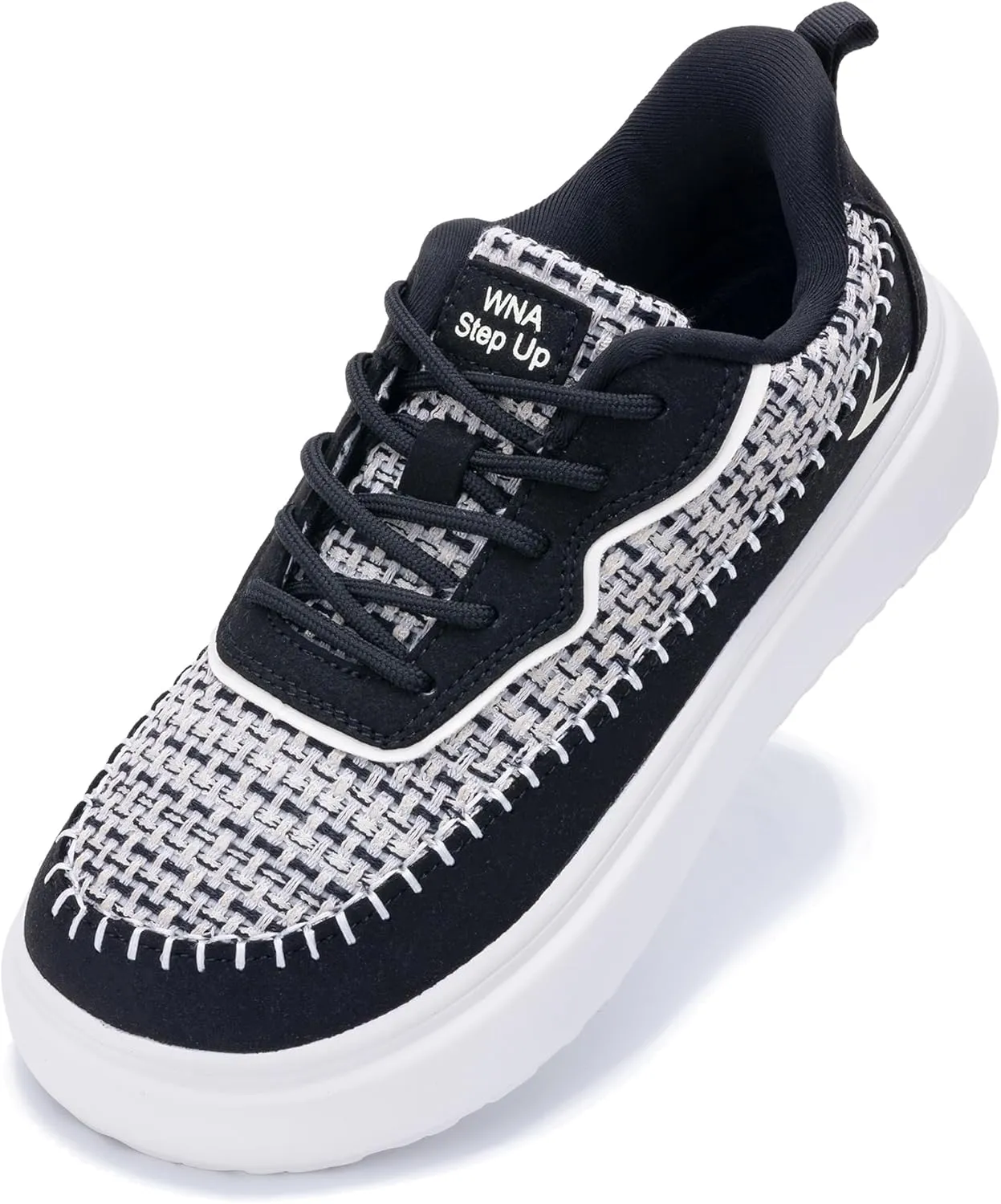 Womens Wide Toe Box Walking Shoes Slip On Canvas Shoe Comfortable Platform Low Top Sneaker for Casual Daily US 6-11