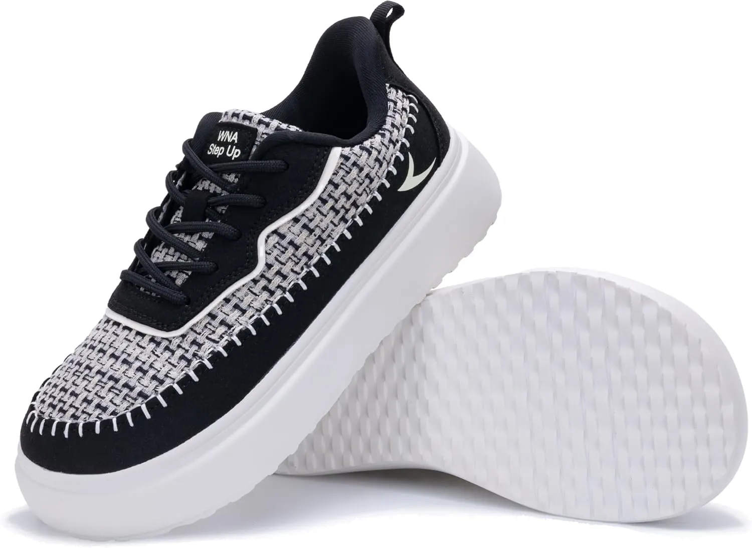 Womens Wide Toe Box Walking Shoes Slip On Canvas Shoe Comfortable Platform Low Top Sneaker for Casual Daily US 6-11