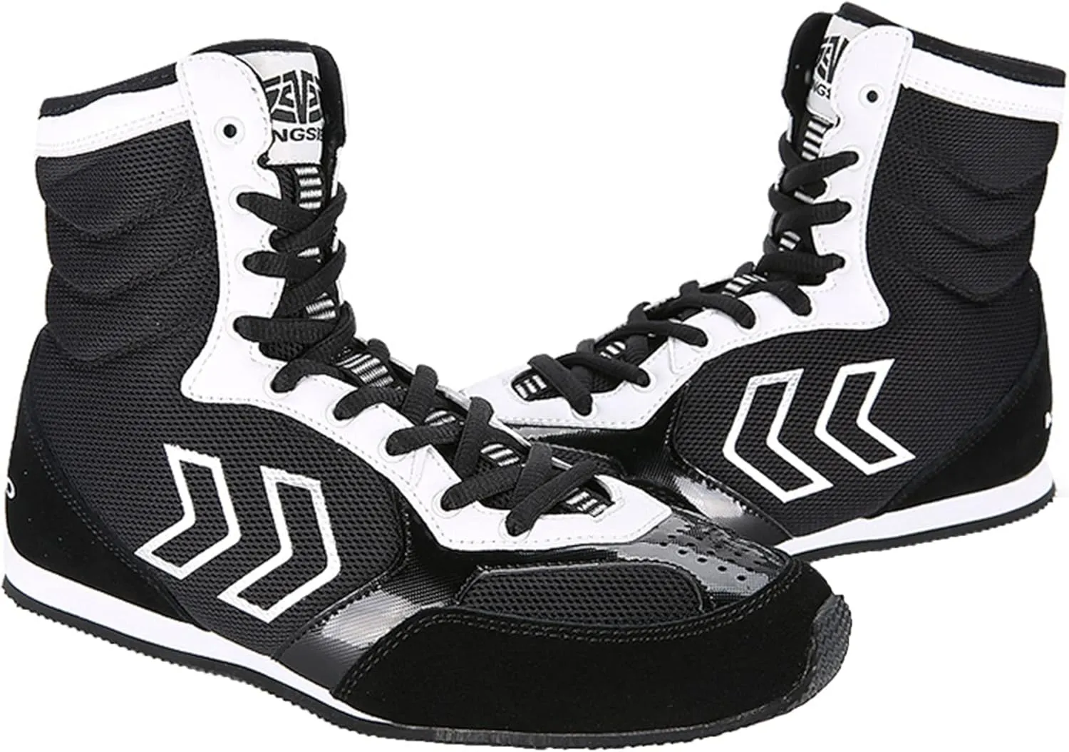 Wrestling Shoes Unisex Boxing Sports Training Breathable Mesh Youth Kickboxing Boot Lightweight Weightlifting Footwear for Adults