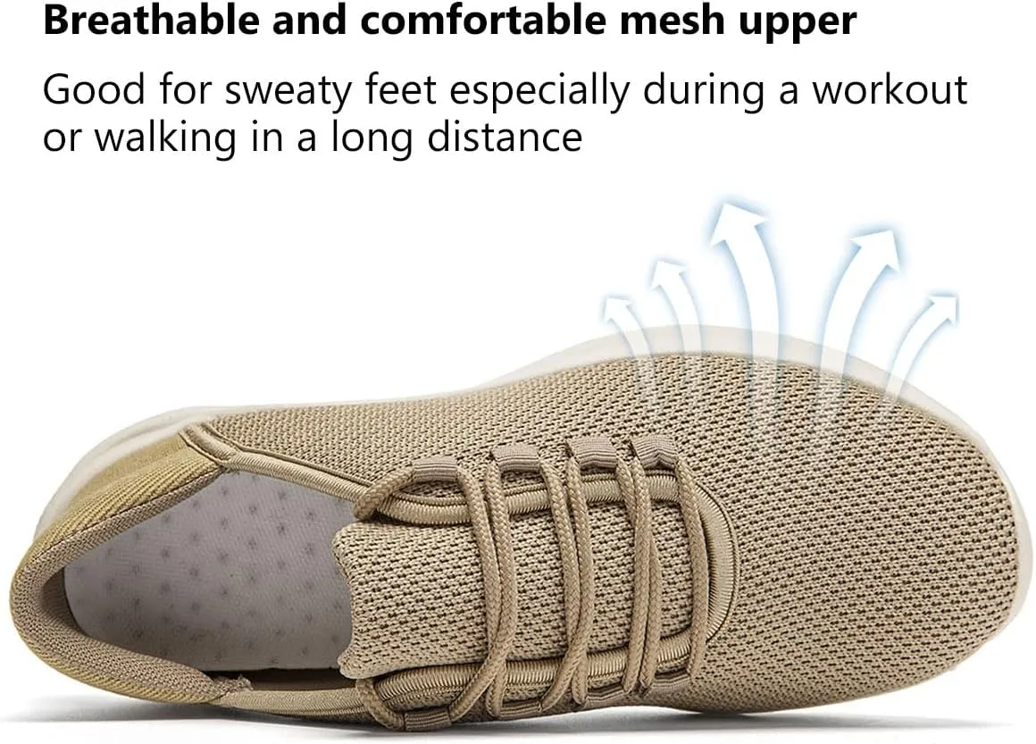 WYGRQBN Women's Walking Shoes Lightweight Tennis Fashion Sneakers Sports Workout Gym Shoes for Running