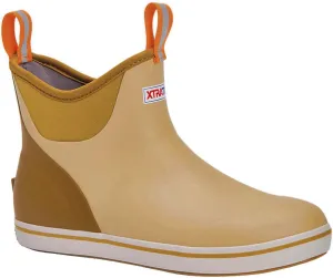 Xtratuf Men's 6 Inch Ankle Deck Boot, Tan, Size 12