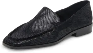 YDN Women Chic Chunky Low Heel Loafer Closed Square Toe Slip On Fashion Office Lady Formal Dress Shoe Size 4-16 US