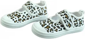 YIBLBOX Toddler Girl's Mary Jane Flat Loafers Canvas Sneakers for Unisex Kids Casual School Uniform Walking Dress Shoes